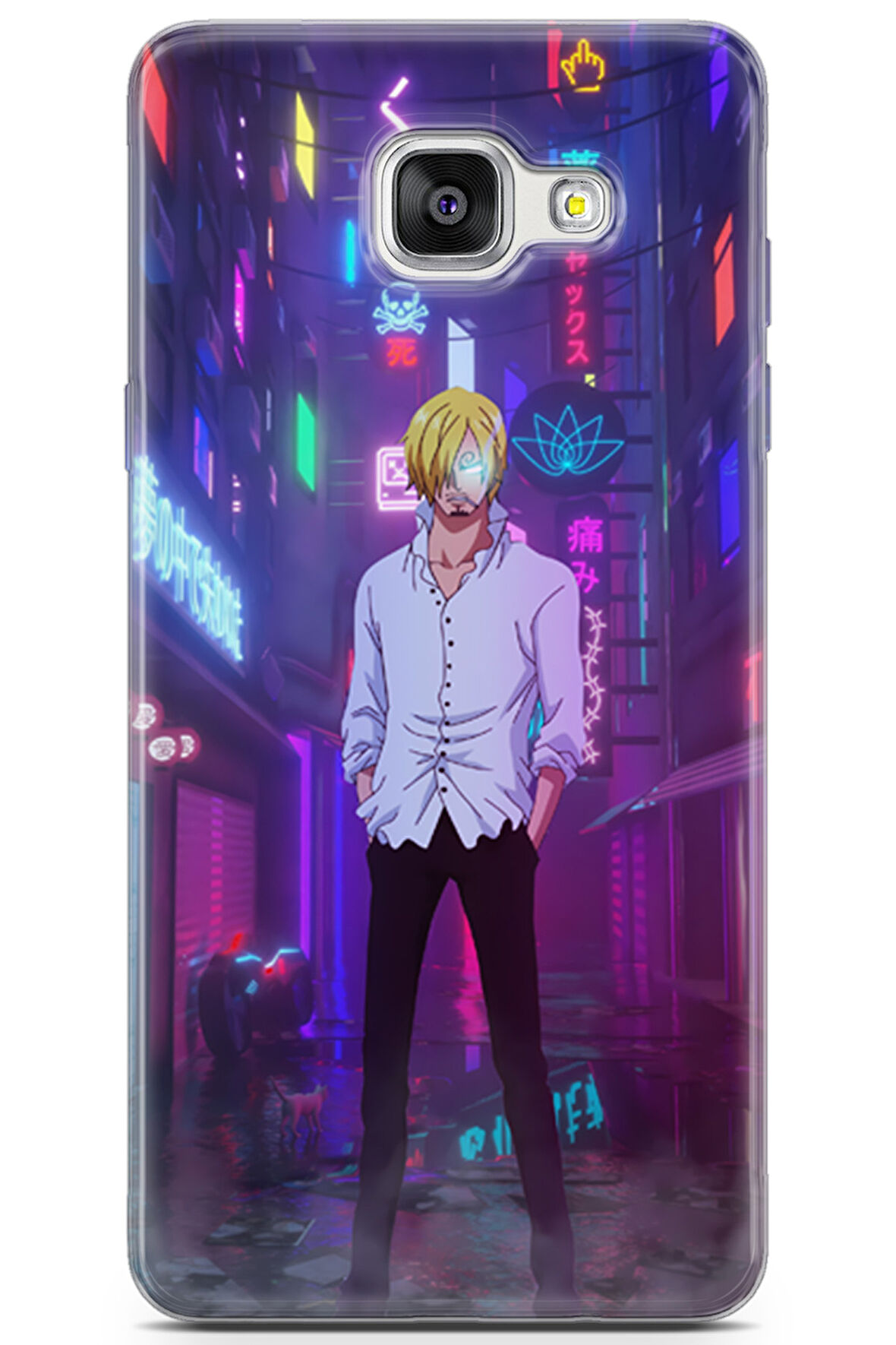 Samsung Galaxy A5 2016 uyumlu Manga 33 Koruyucu Kılıf One Piece Sanji