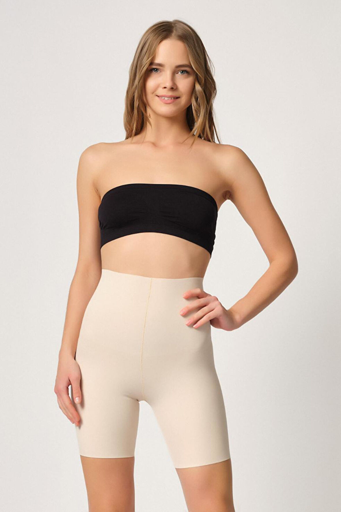 TEN MI Emay 2707 Lazer Yüksek Bel Paçalı Hayalet Korse