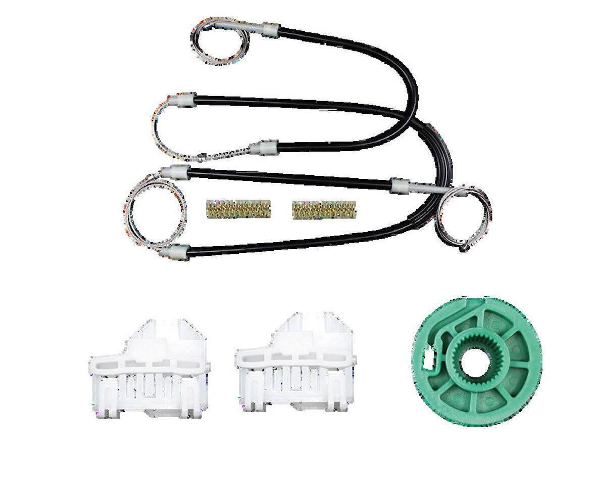 Kayoto Audi A4 Coupe 1994-2000 Cam Kriko Teli Ön Sağ Tamir Takımı KY20970N