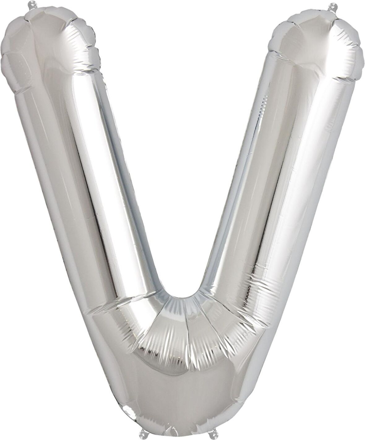 FOLYO BALON V HARF GÜMÜŞ 90CM