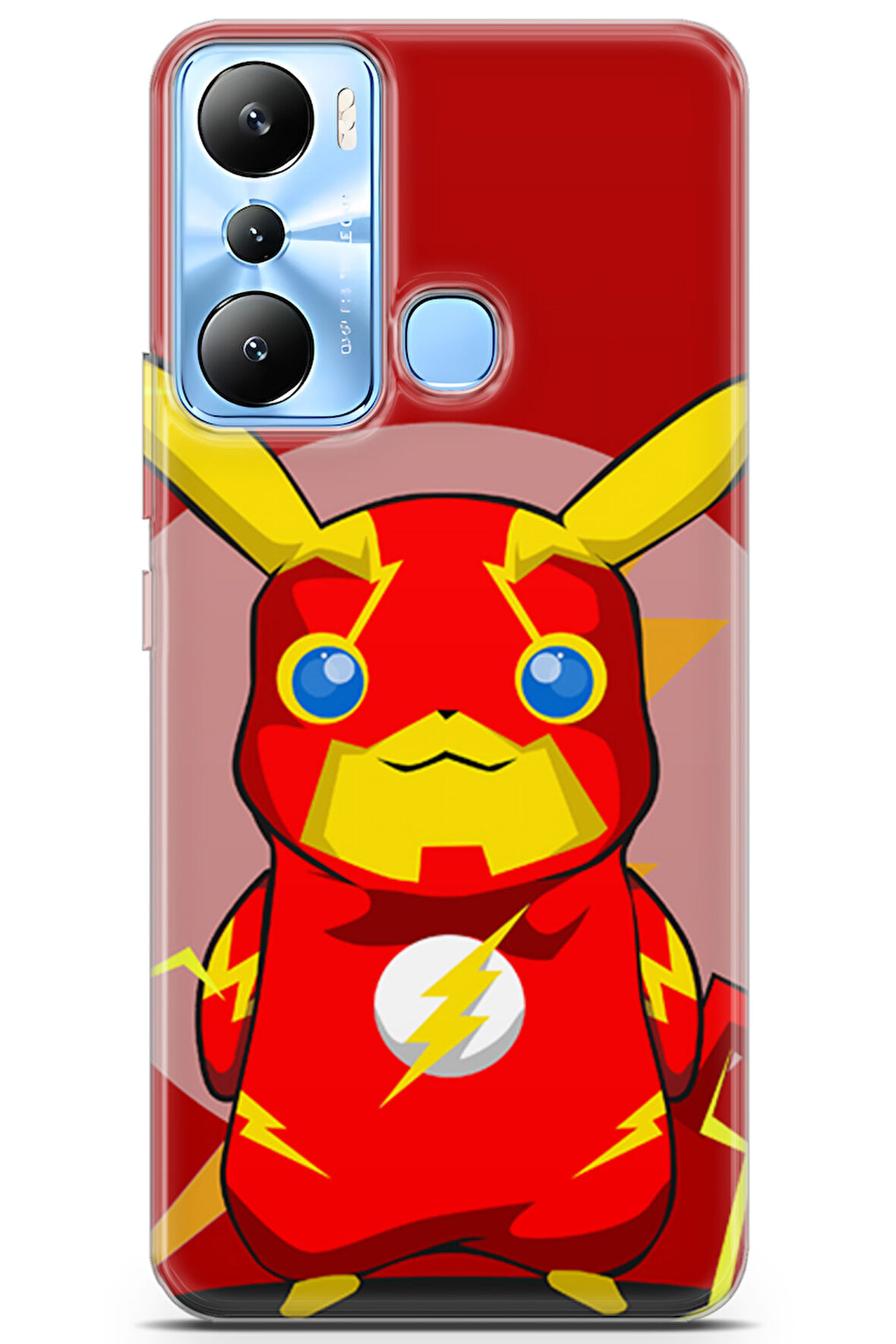 Infinix Hot 20I uyumlu Pokemon 23 HD Desen Flash Pikachu