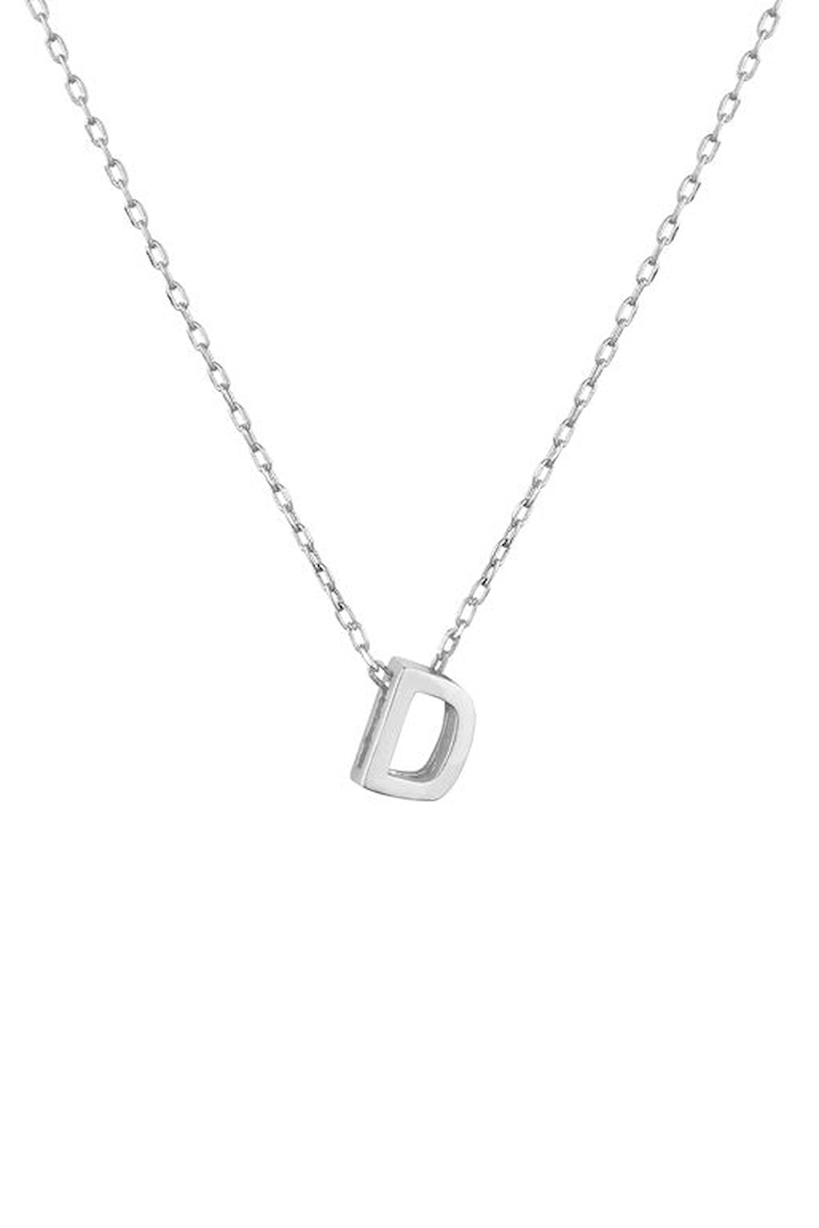 Kadın Mini D Harfli Kolye  | undefined