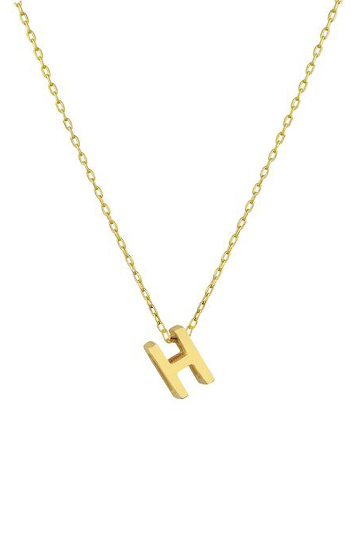 Kadın Mini H Harfli Kolye | undefined