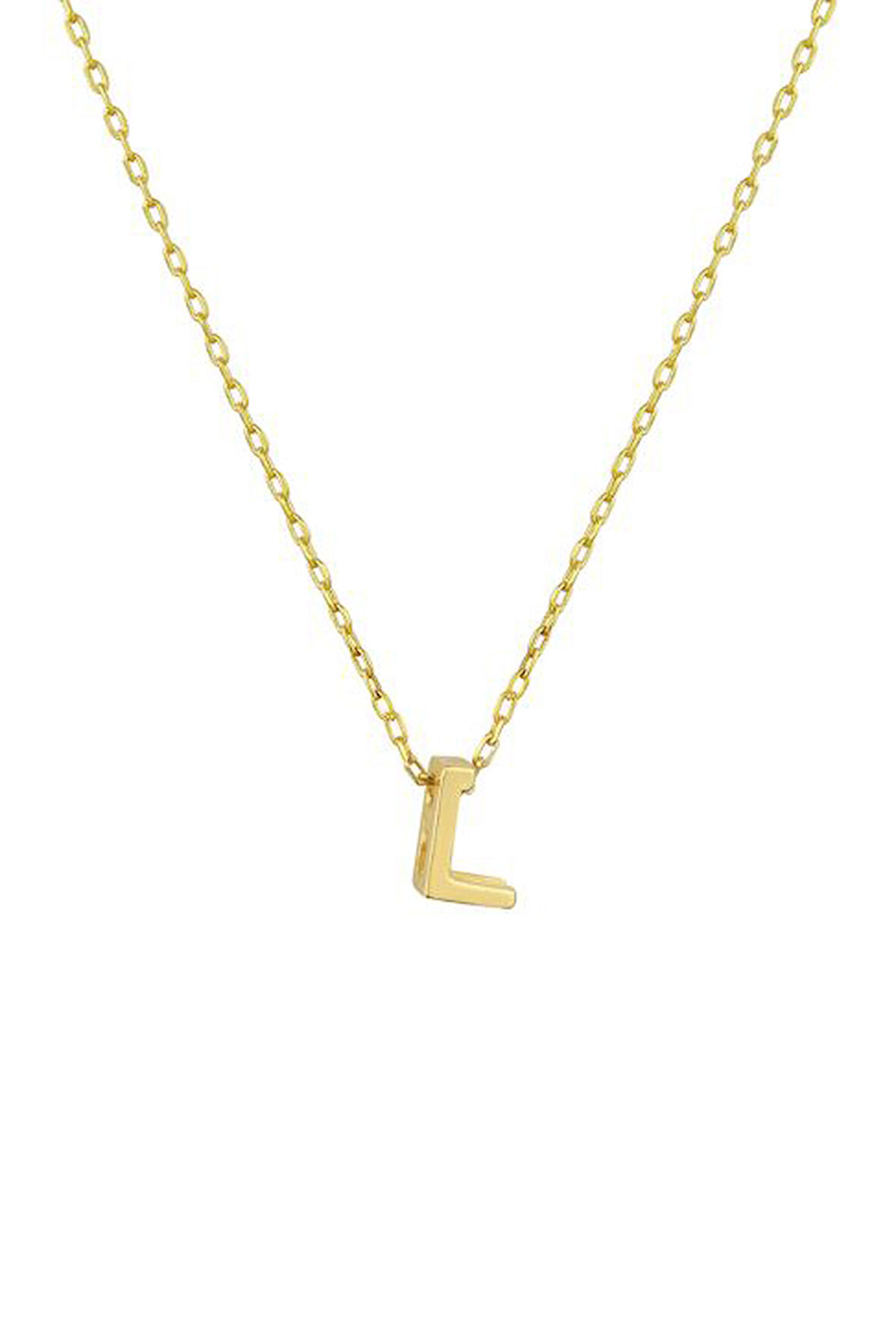 Kadın Mini L Harfli Kolye  | undefined