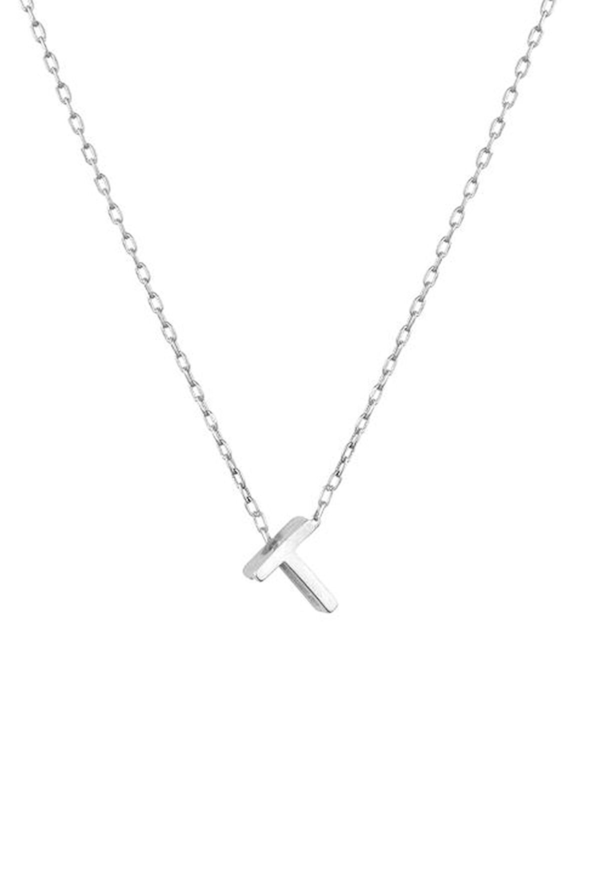 Kadın Mini T Harfli Kolye | undefined