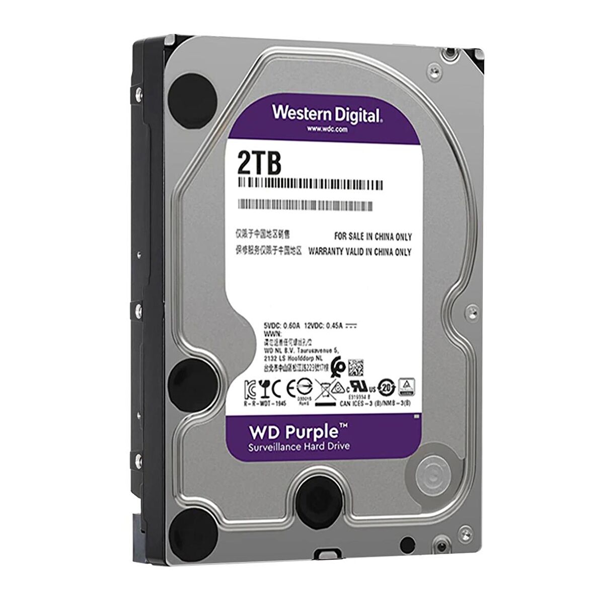 Western Digital Sata 3.0 5400 RPM 3.5 inç 2 TB Harddisk
