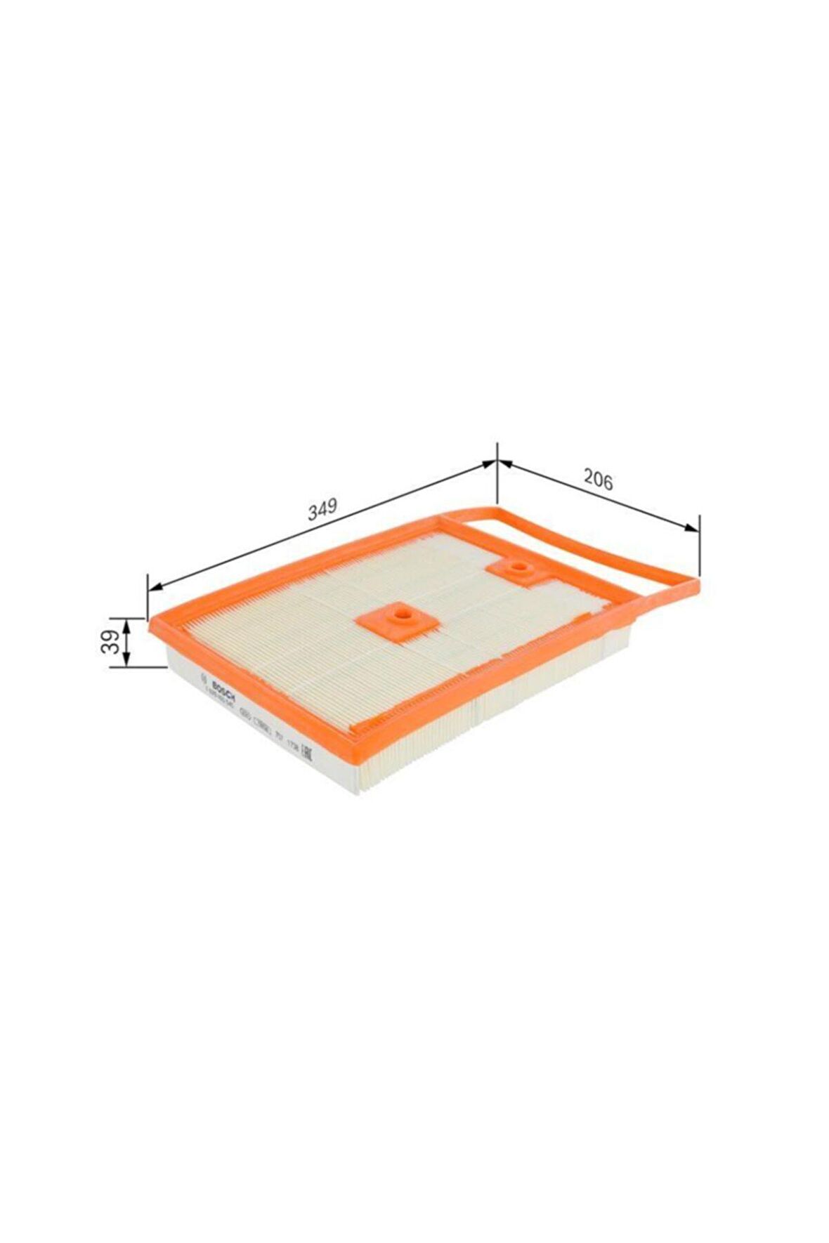 Bosch-f026400543 Hava Filtresi Audı A1 1.4tdı 14- Vw Polo...