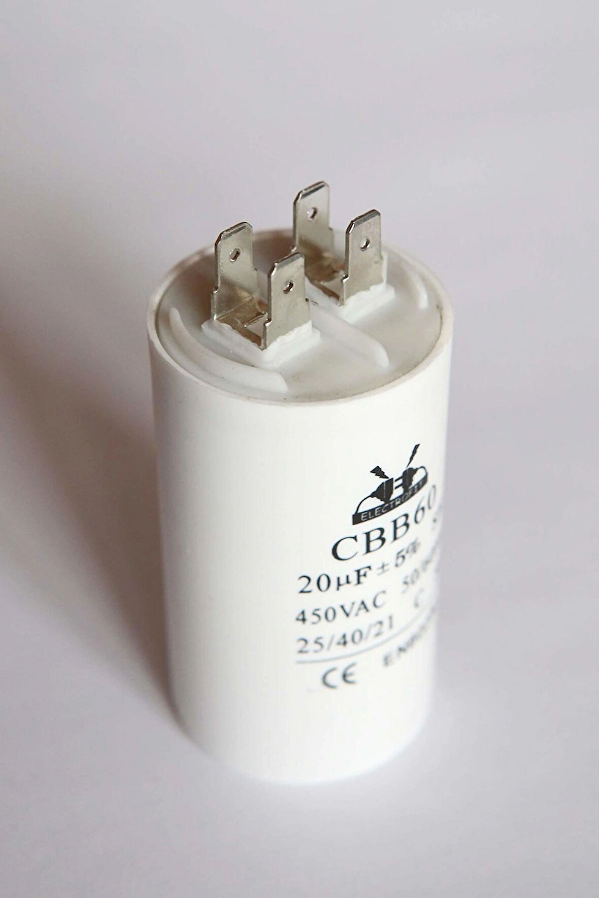 20 Uf 450V Motor Daimi Kondansatör