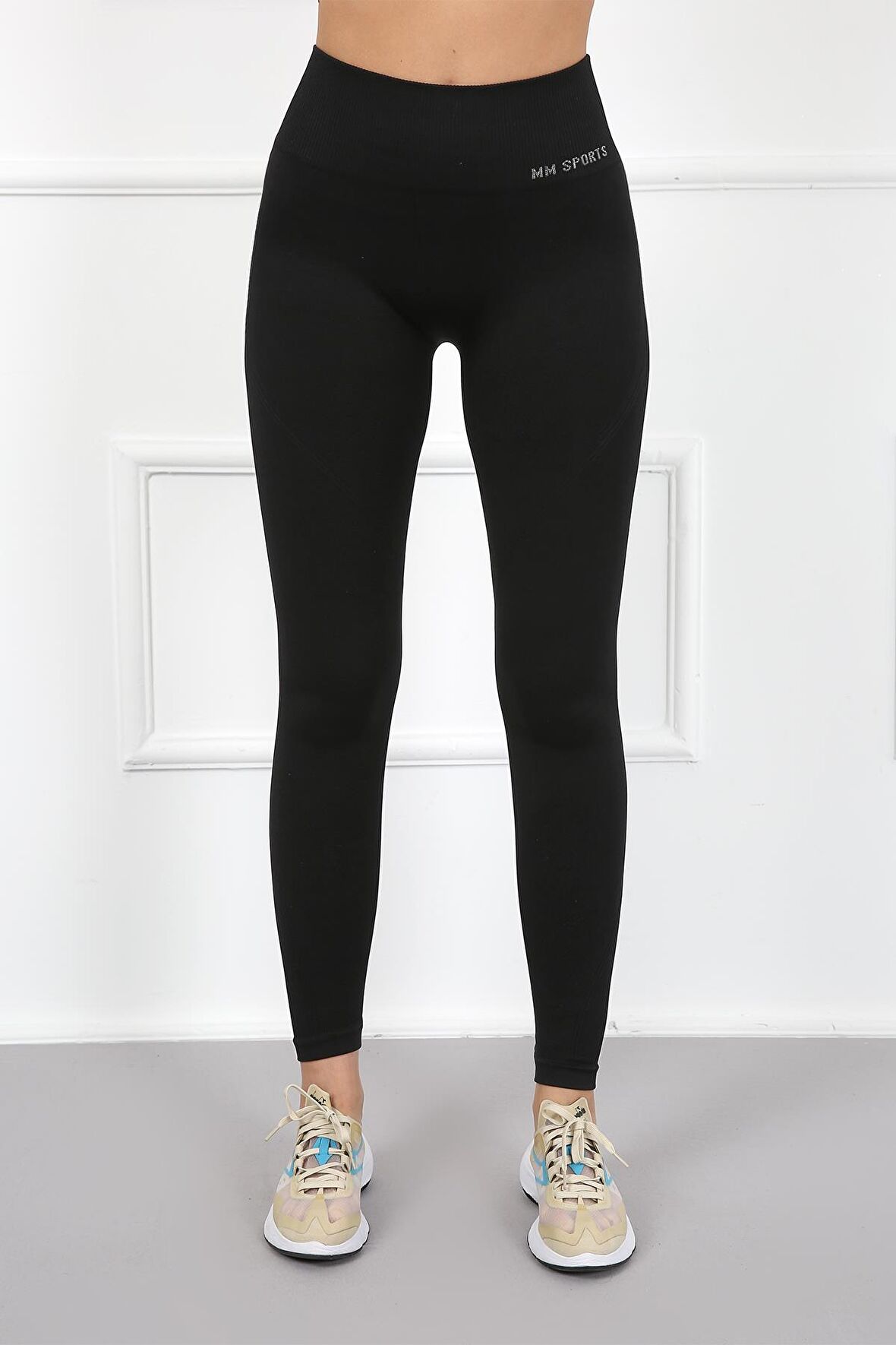 AuraFit 4036 Seamless Dikişsiz Push Up Toparlayıcı Yüksek Bel Uzun Tayt
