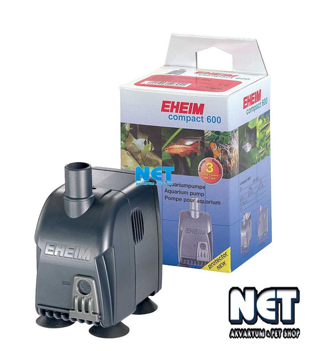 Eheim Compact 600 1001 Akvaryum Kafa Motoru 600 L