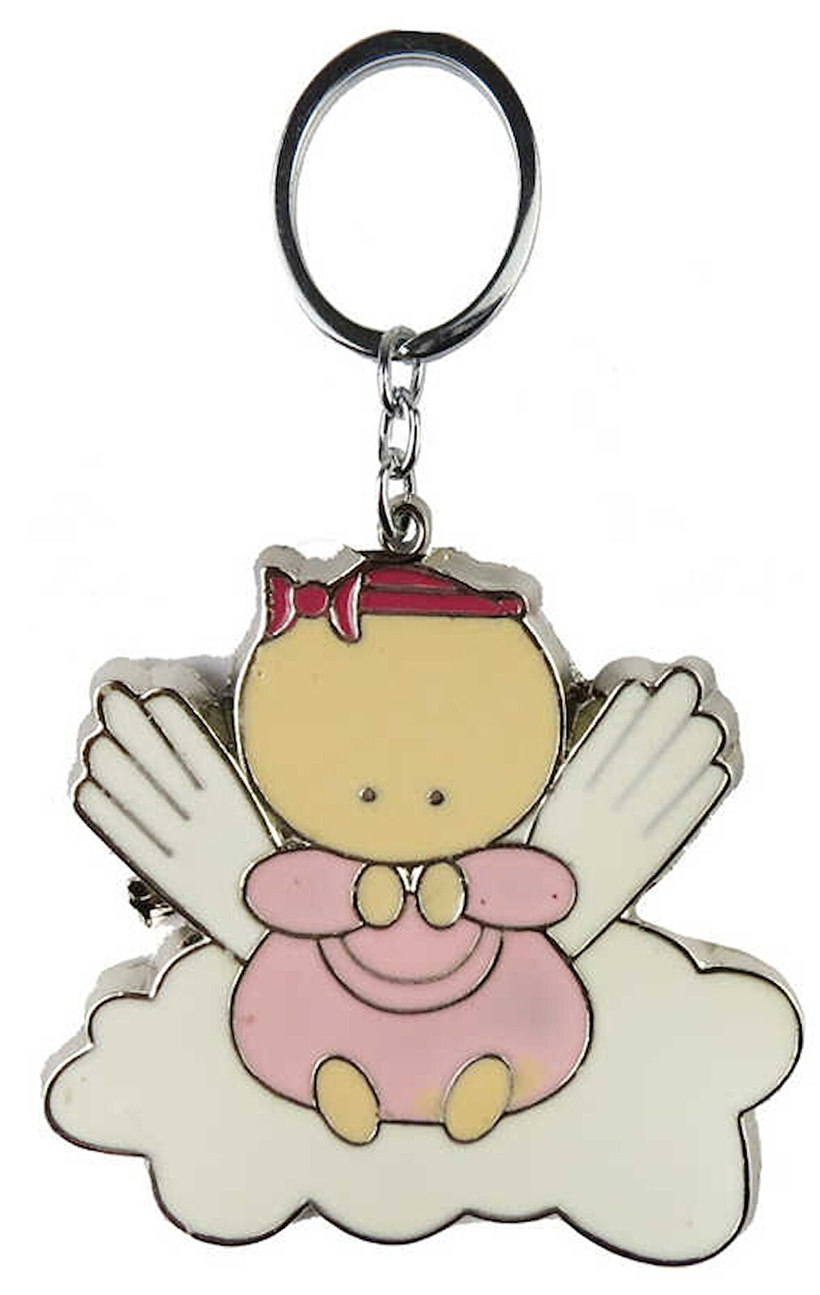 ANAHTARLIK MELEK BEBEK PEMBE PK:10 KL:600