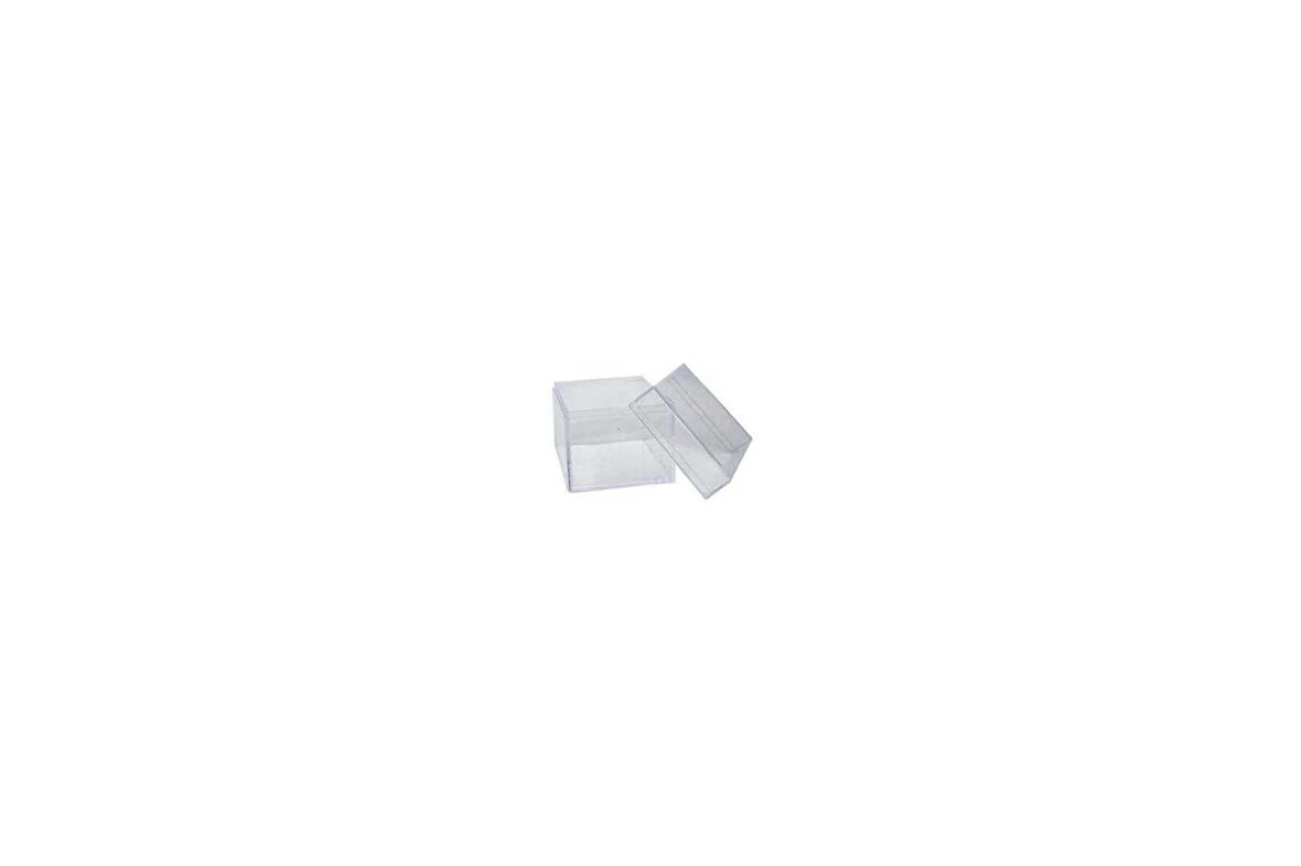 KUTU KARE 5x5 CM ŞEFFAF 1 ADET