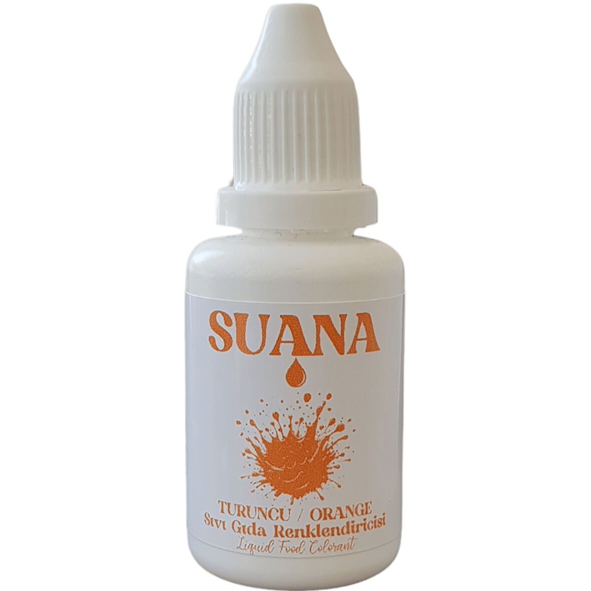 Suana Sıvı Gıda Boyası 20 ml Turuncu