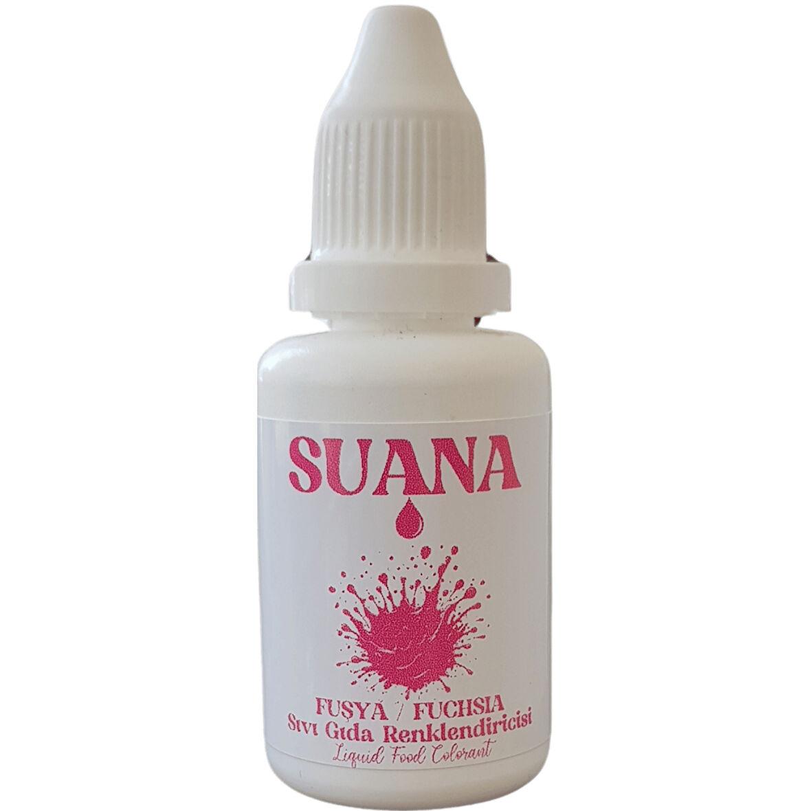 Suana Sıvı Gıda Boyası 20 ml Fuşya