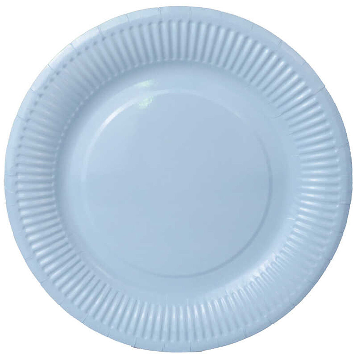 TABAK KARTON MAKARON MAVİ 23 CM 8 ADET