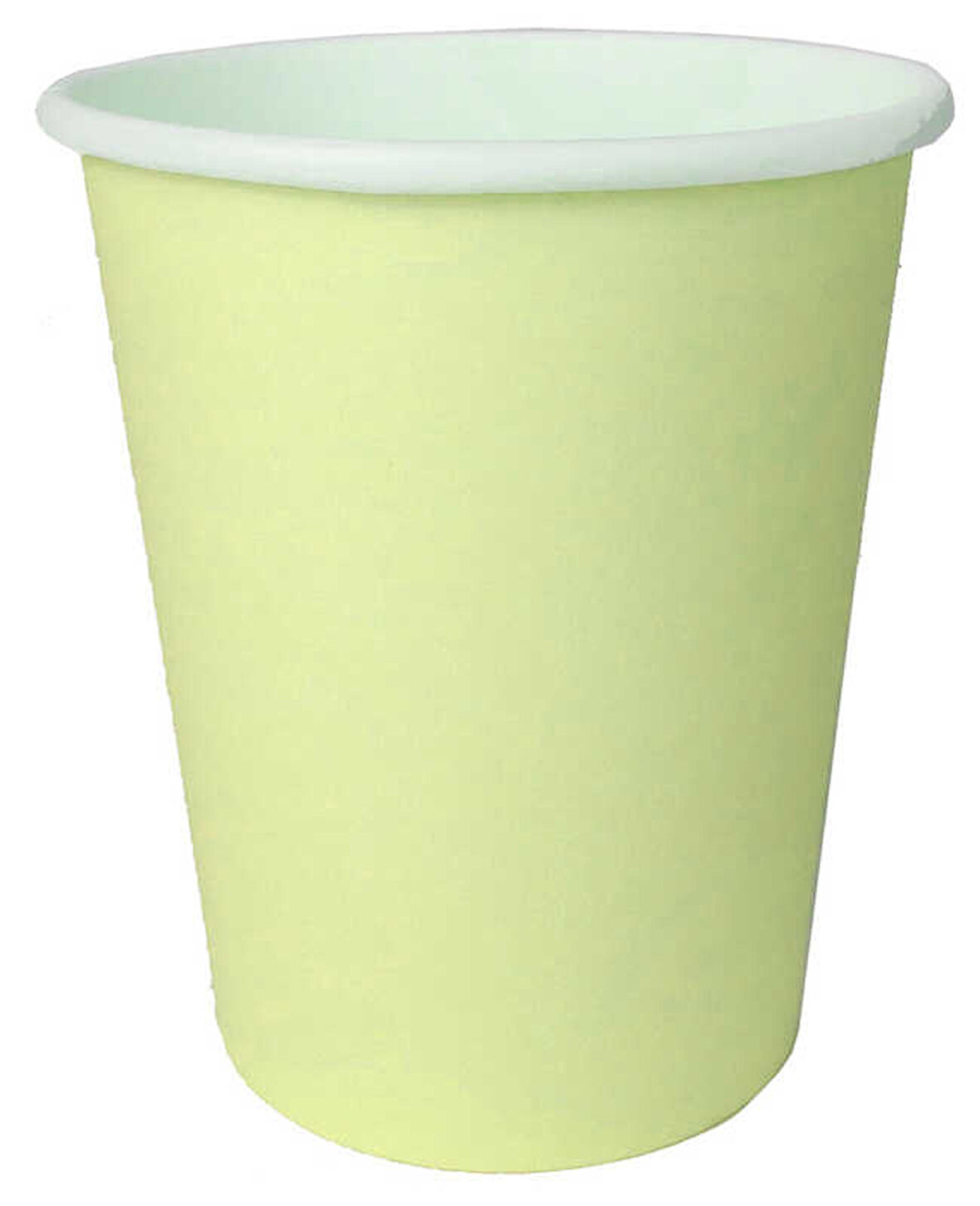 BARDAK KARTON MAKARON VANİLYA SARI 8 OZ 8 ADET