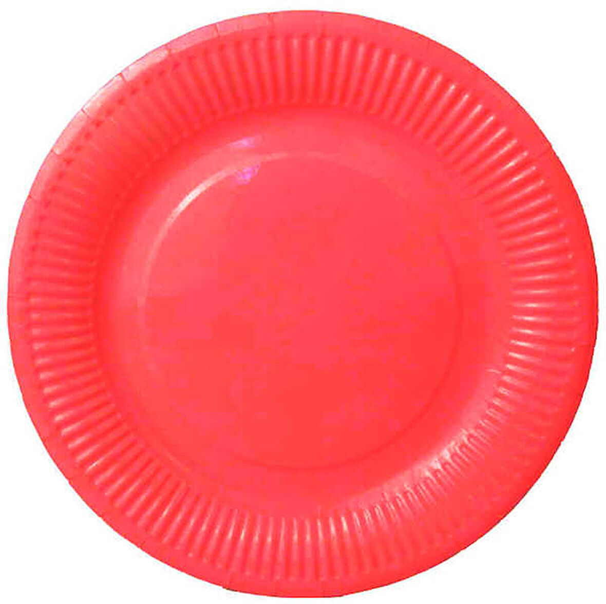 TABAK KARTON KIRMIZI 23 CM 8 ADET