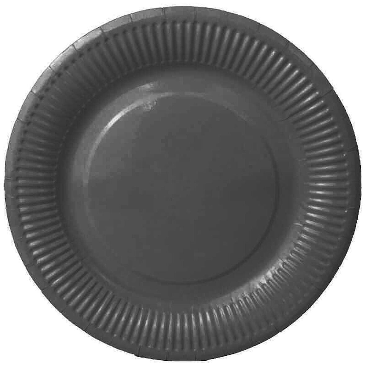 TABAK KARTON SİYAH 23 CM 8 ADET