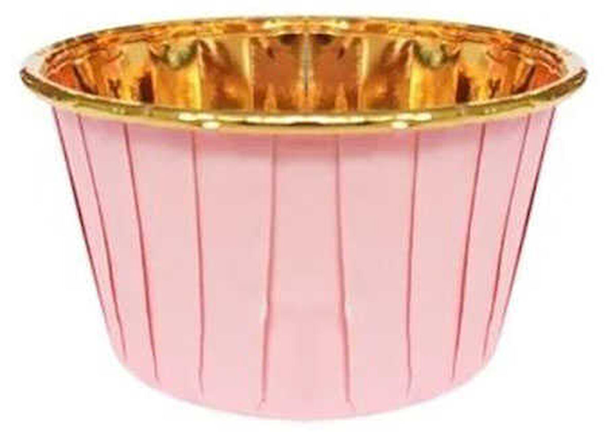 KAP KEK KAPSÜLÜ METALİZE PEMBE 25 ADET