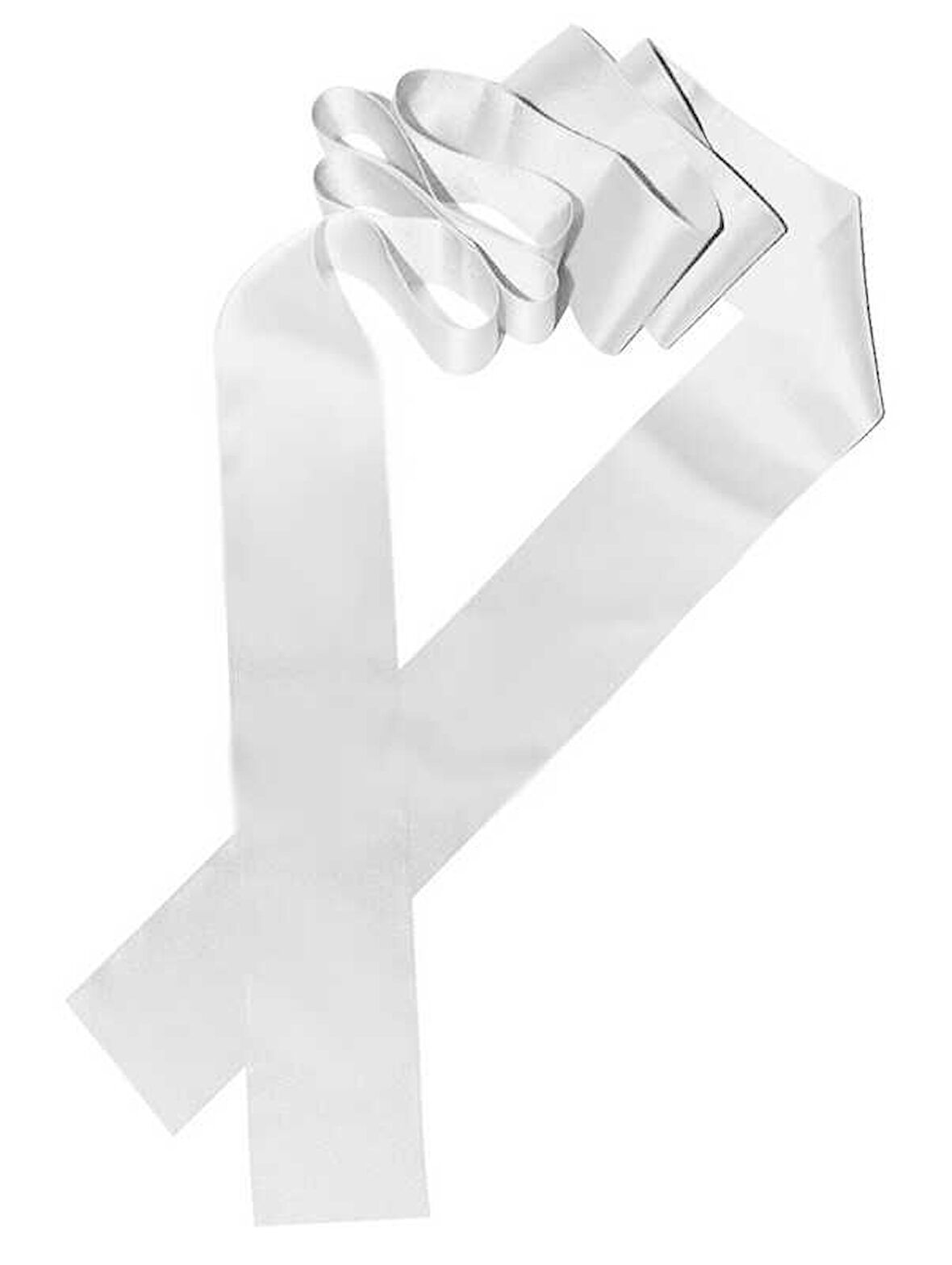 TAKI KURDELASI SADE BEYAZ 6 CM 2 METRE