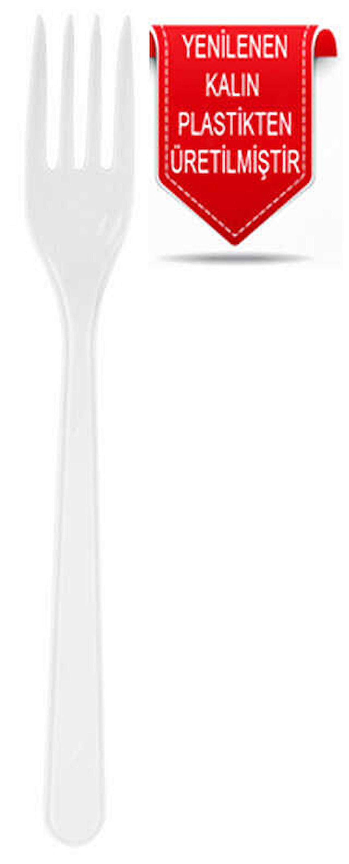 ÇATAL LÜKS BEYAZ 25 ADET