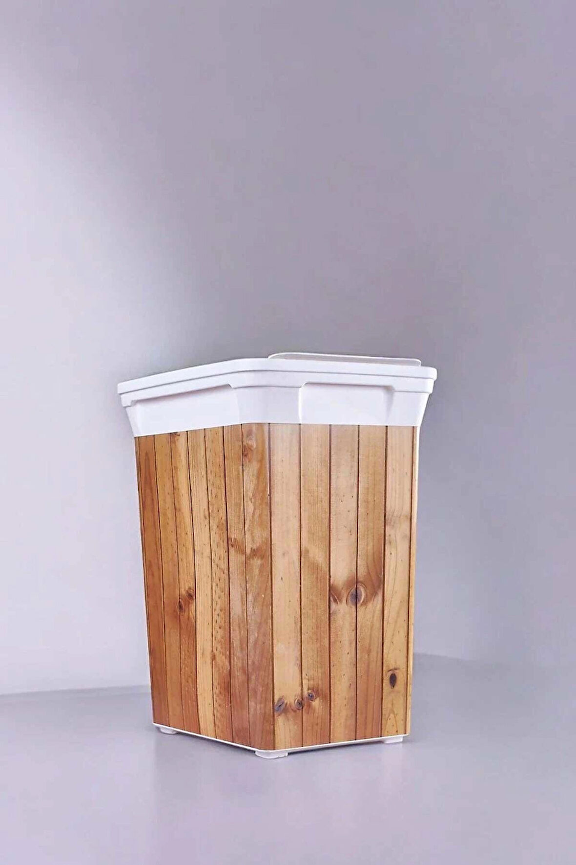 QUTU Q-TRASH BIN 20 L WOOD ÇÖP KOVASI