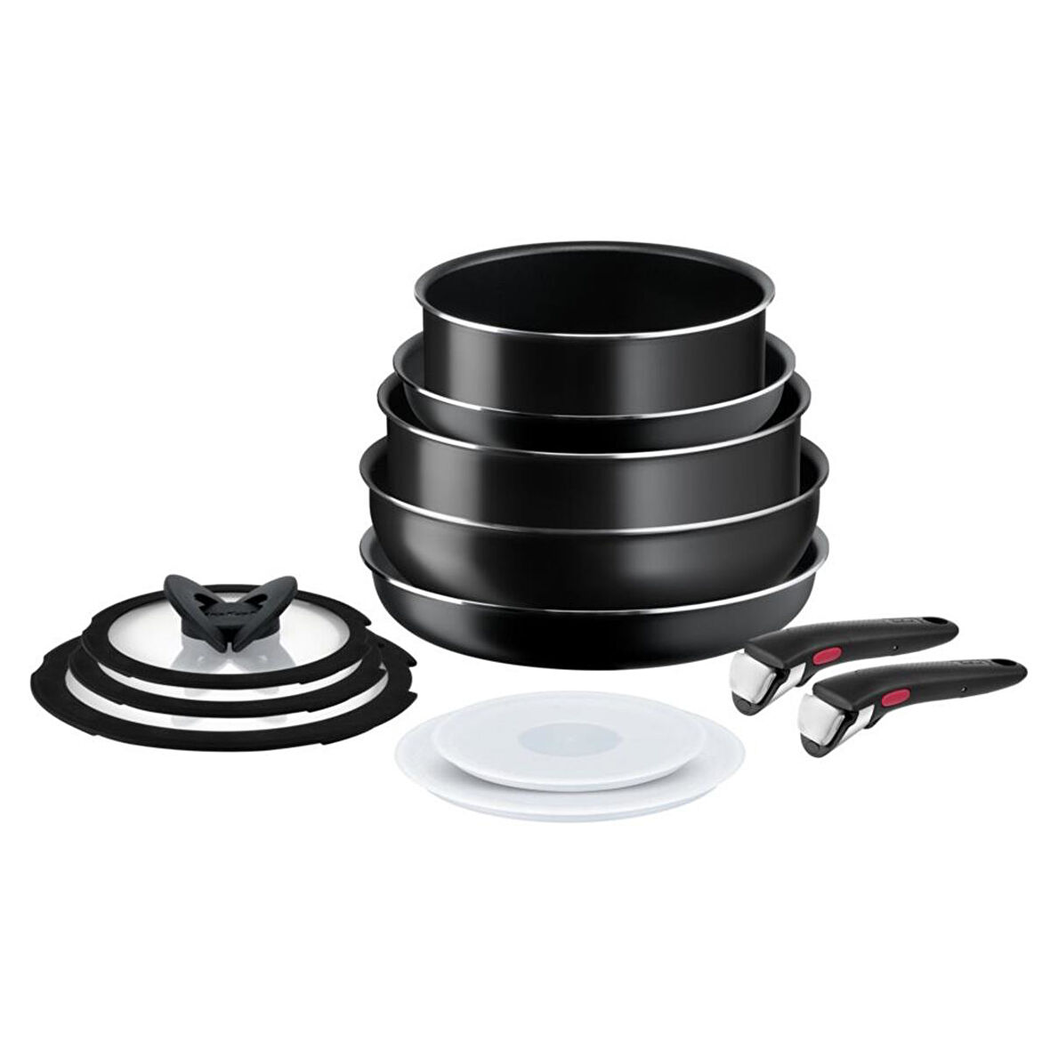 Titanyum Ingenio Simple Cook 1X Büyük Set - 12 Parça