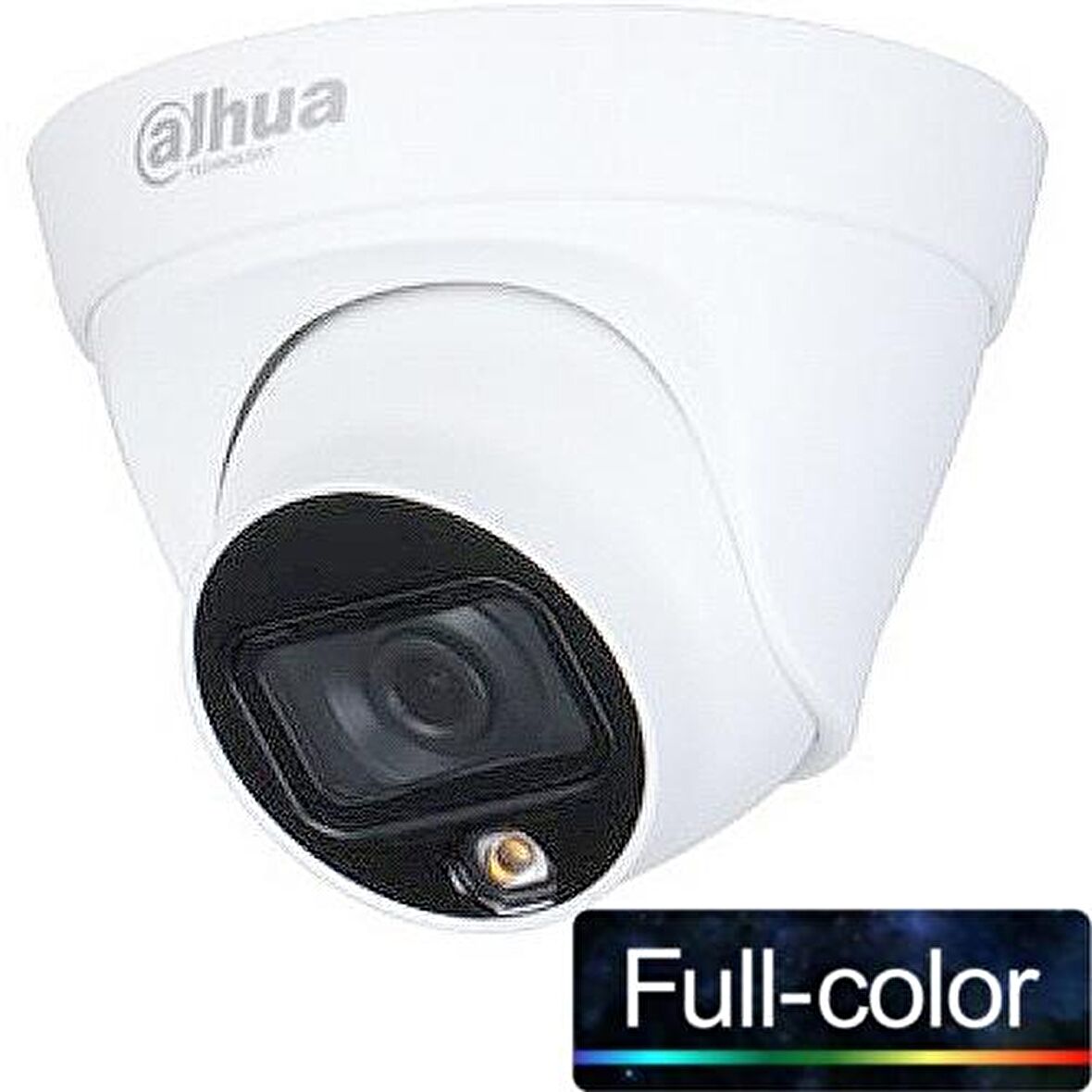 DAHUA (HAC-HDW1209TLQ-LED-0280B-S2) 2MP 2.8MM 1080P HDCVI FULL COLOR 4IN1 IP67 METAL DOME-20MT