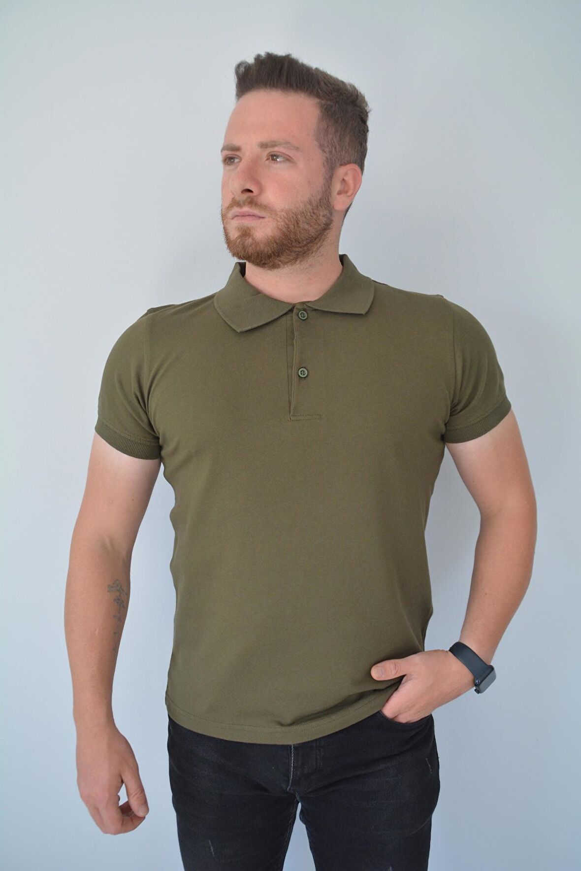 Zidan 3156 Erkek Polo Yaka T-shirt