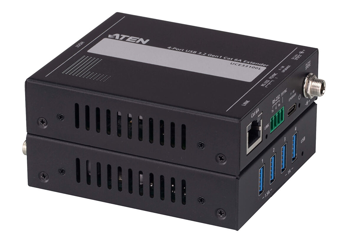 4-port Usb 3.2 Gen 1 Cat 6a Extender (up To 100 M) TdrTR