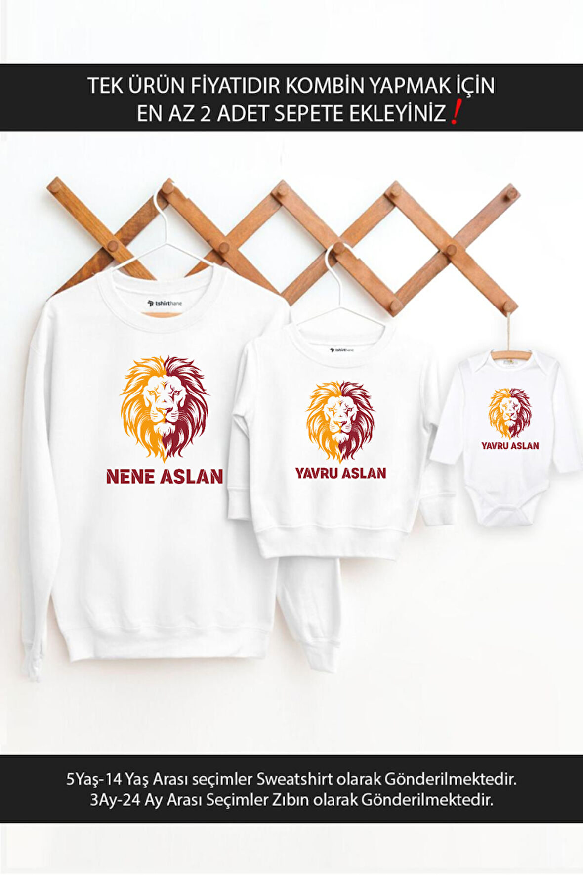Leon Nene Yavru Aslan Nene Torun TEK ÜRÜN FİYATIDIR KOMBİN YAPMAK İÇİN EN AZ 2 ADET SEPETE EKLE