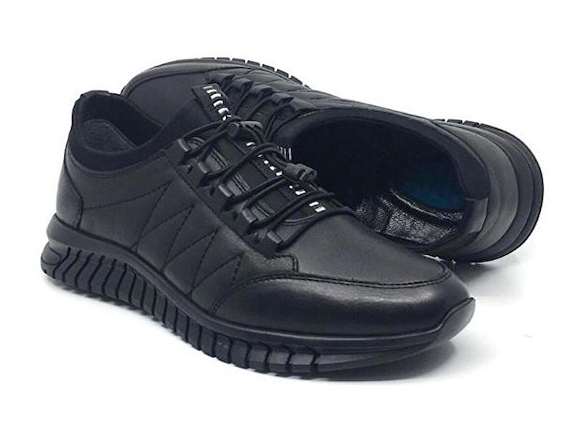 VA SHOES %100 Deri Erkek Günlük Ortopedik Rahat Kışlık Ayakkabı 40-48