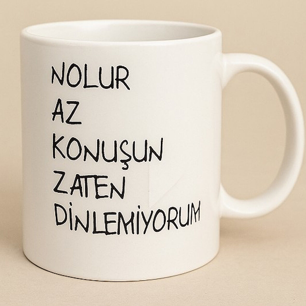 Semoş Kozmetik Az Konuşun Zaten Dinleniyorum Kupa Bardağı Semoş001