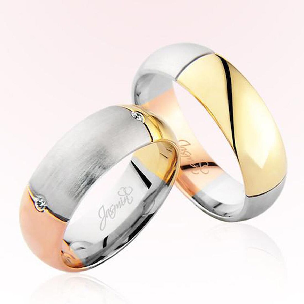 Üç Renk Altın Alyans 2107