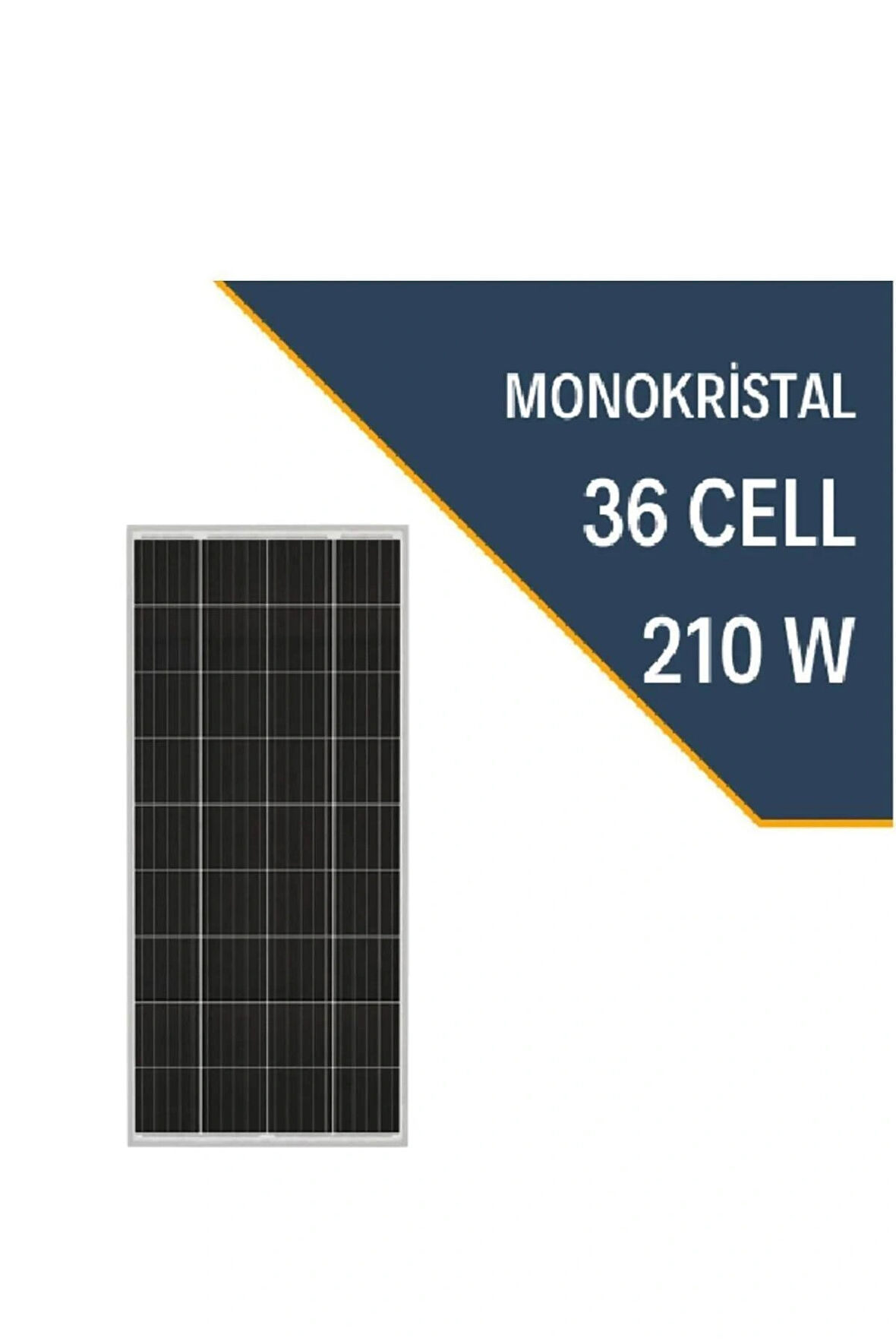 LEXRON 210W WATT MONOKRİSTAL GÜNEŞ PANELİ