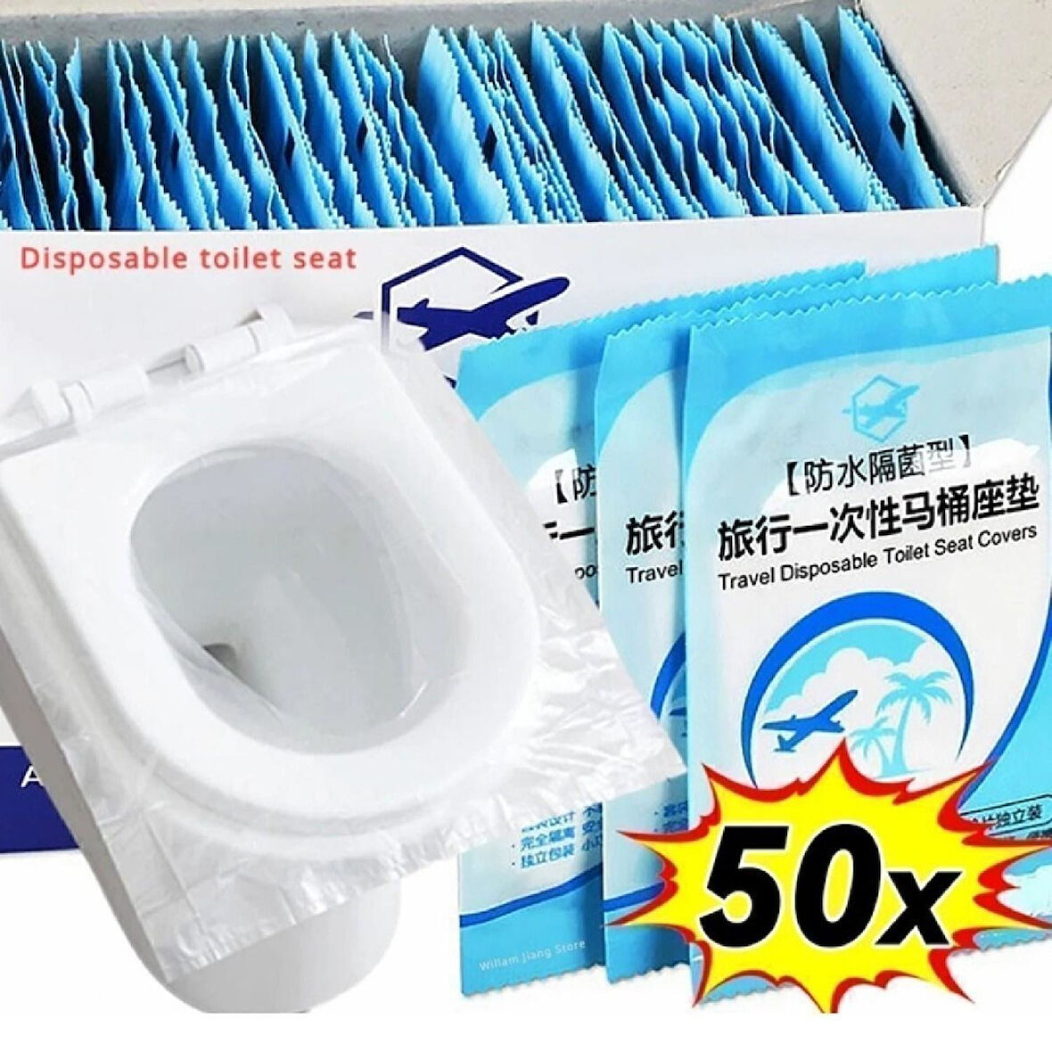 Gen-Of Klozet Kapağı Örtüsü 50 Li GKH