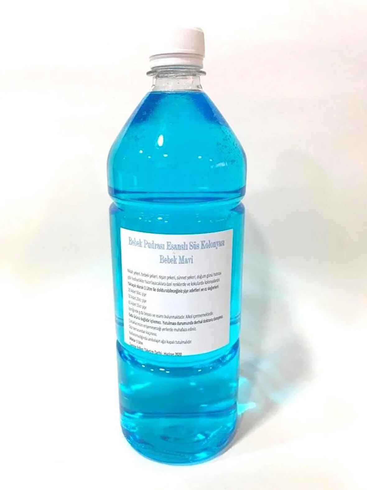 Bebek Mavi Renkli Süs Kolonyası 1 Lt