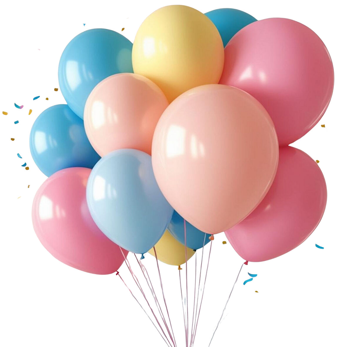 Karışık Renkli Soft Balon 100 Adet 13 inç 33 cm