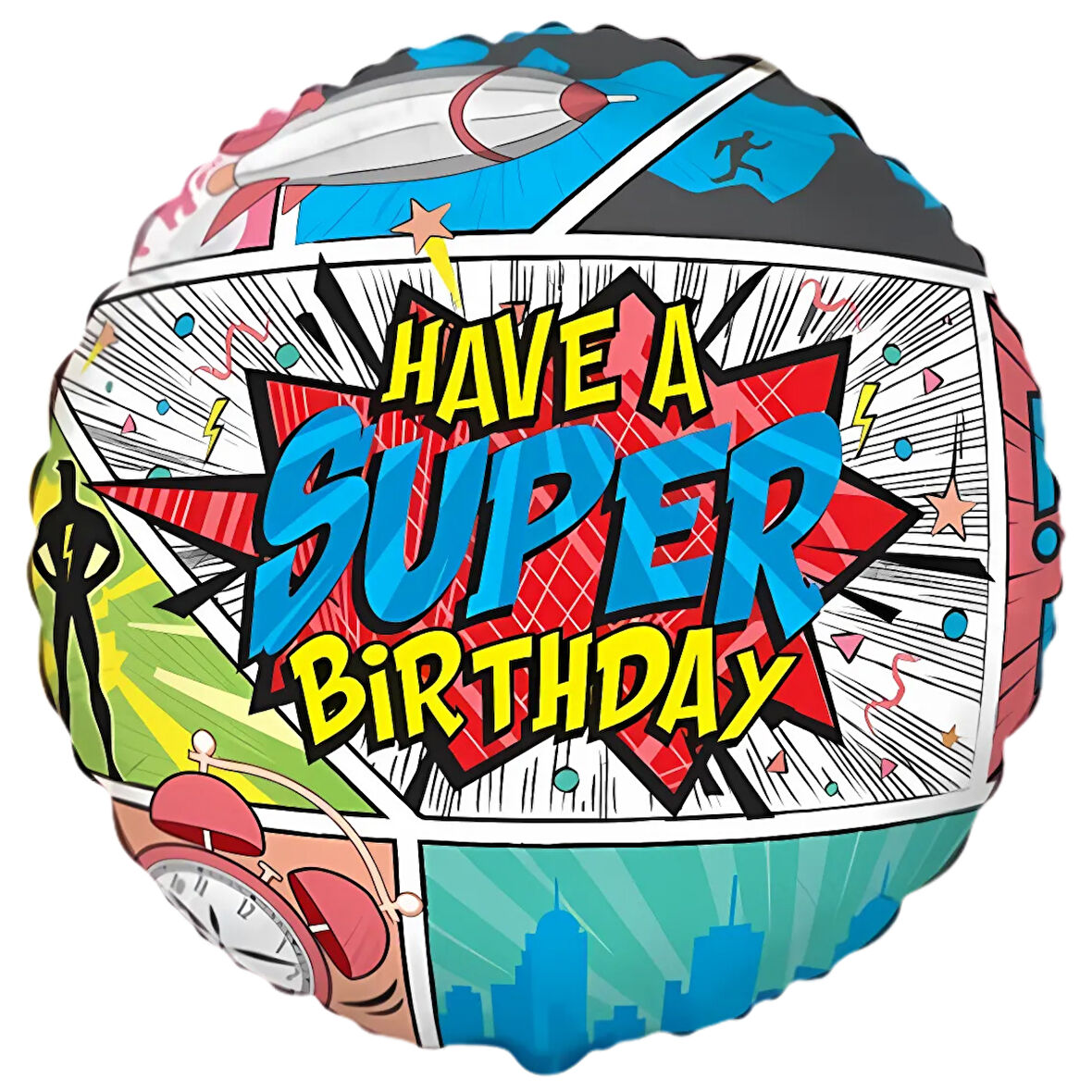 Have a Super Birthday Folyo Balon 18 inç 46 cm