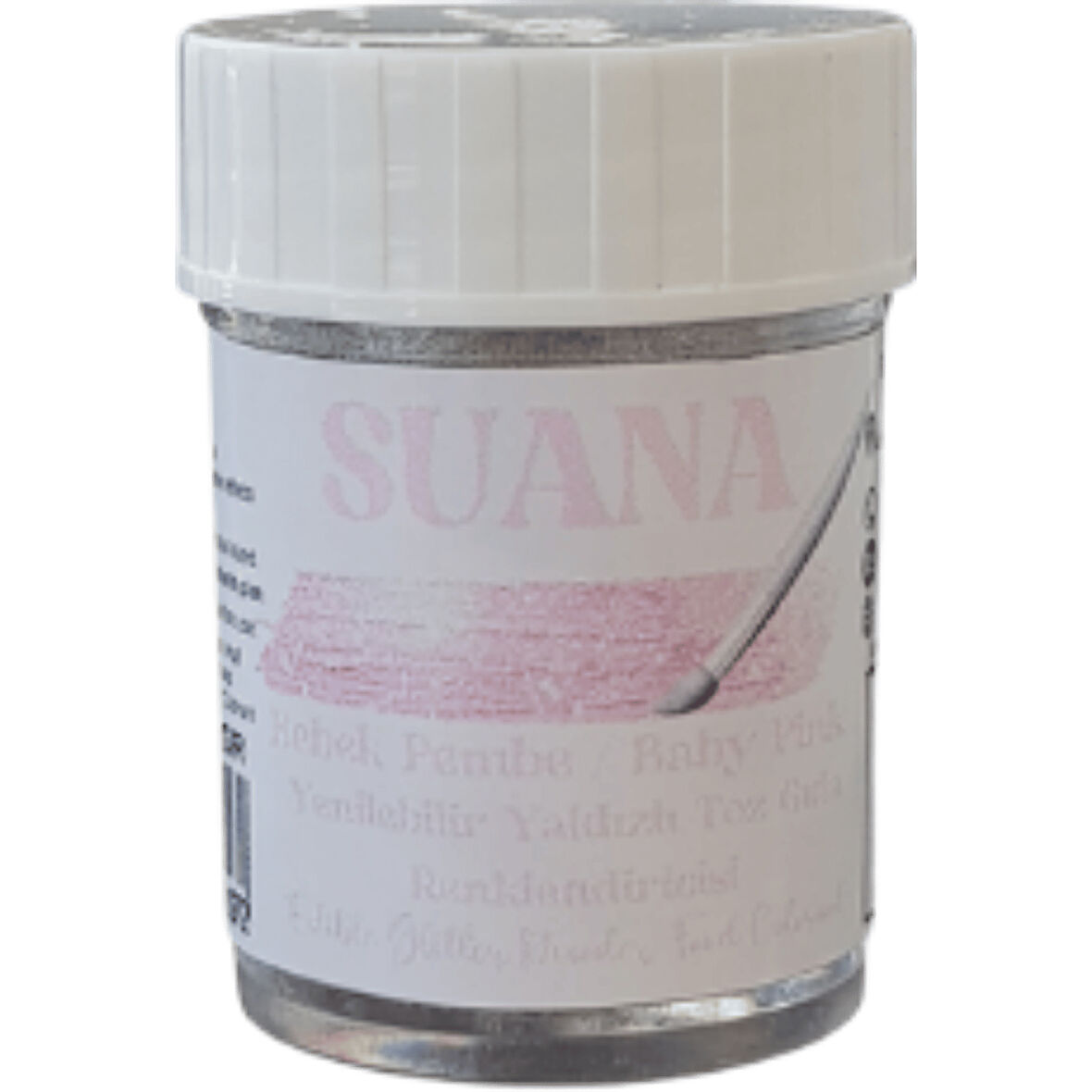 Bebek Pembe Metalik Toz Gıda Renklendiricisi 5 gr