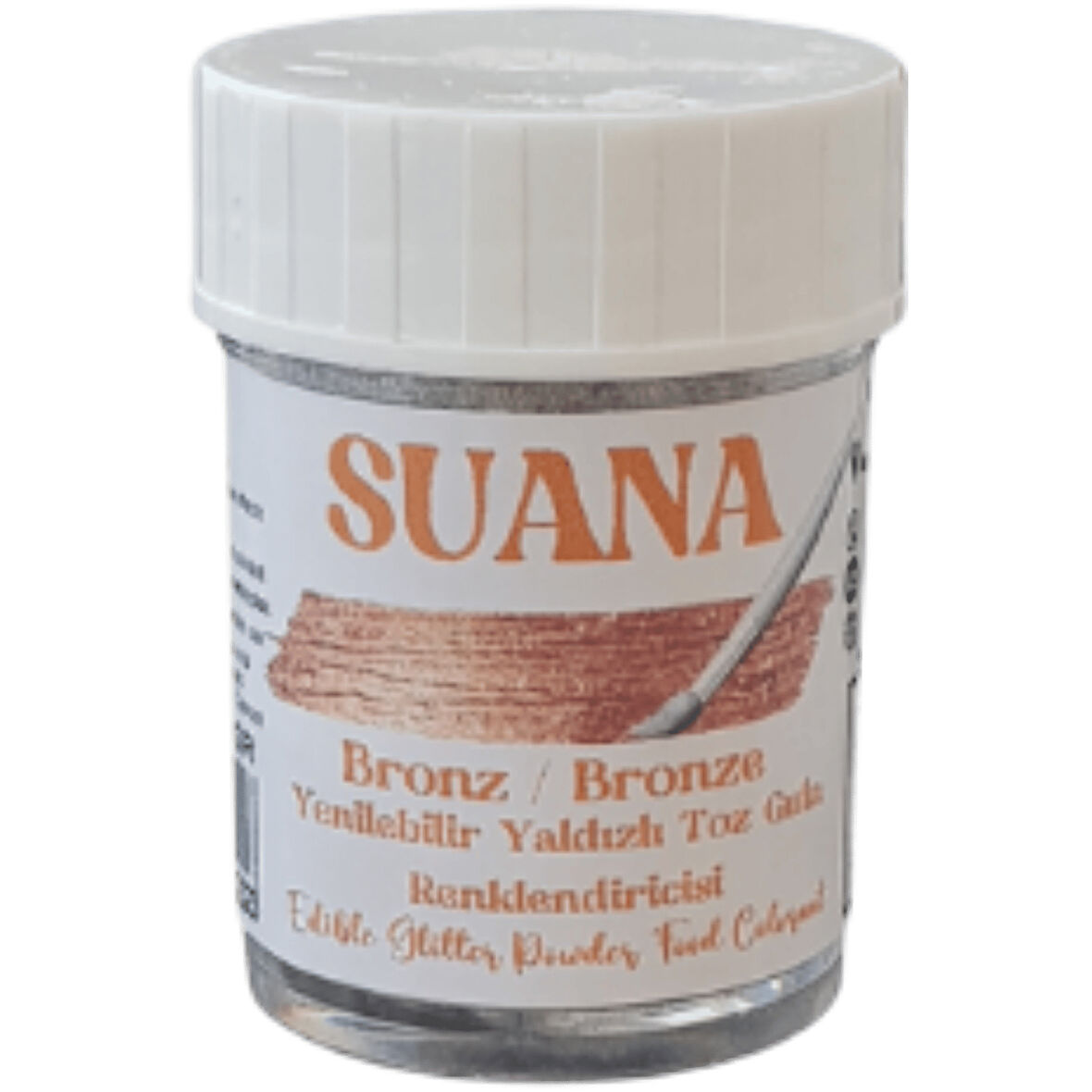 Bronz Metalik Toz Gıda Renklendiricisi 5 gr
