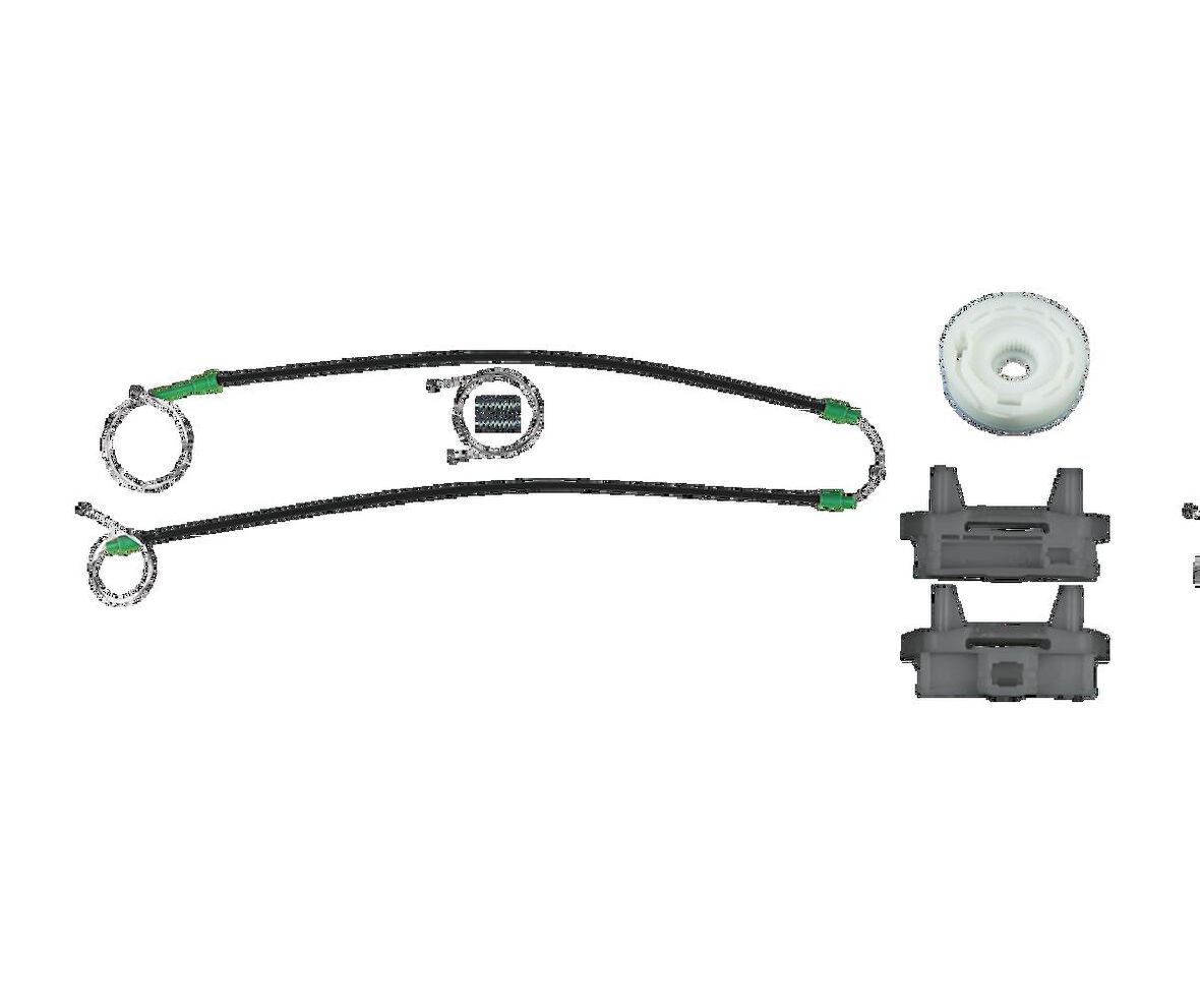 Kayoto Focus 1999-2004 Cam Kriko Teli Ön Sol Tamir Takımı KY27002T
