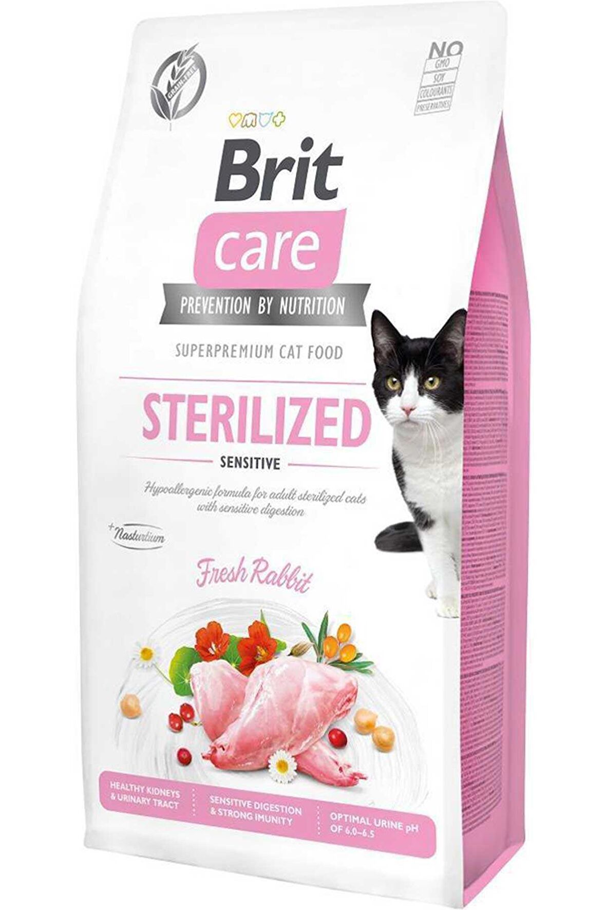 brit  sterilised sensitive kısırlaştırılmış tavşanlı hassas yetişkin kedi maması 7kg rabbit sterilised sensitive kısırlaştırılmış tavşanlı hassas yetişkin kedi maması 7kg