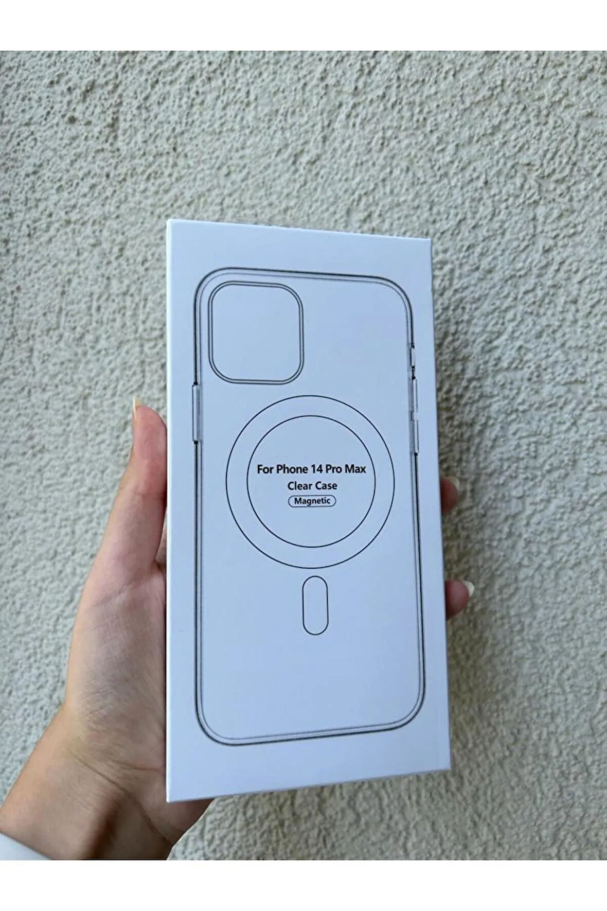 İPHONE 14 PROMAX UYUMLU MAGSAFE MAGNETİC ŞEFFAF KILIF