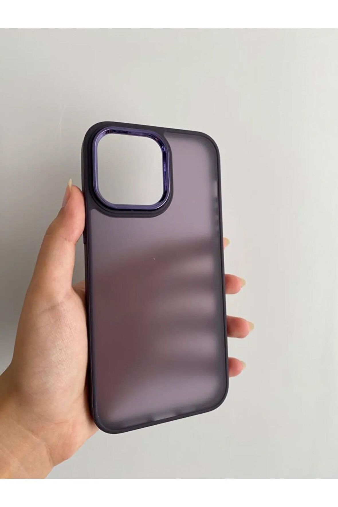 İPHONE 14 PROMAX UYUMLU KAMERA KORUMALI ARKASI BUĞULU KILIF