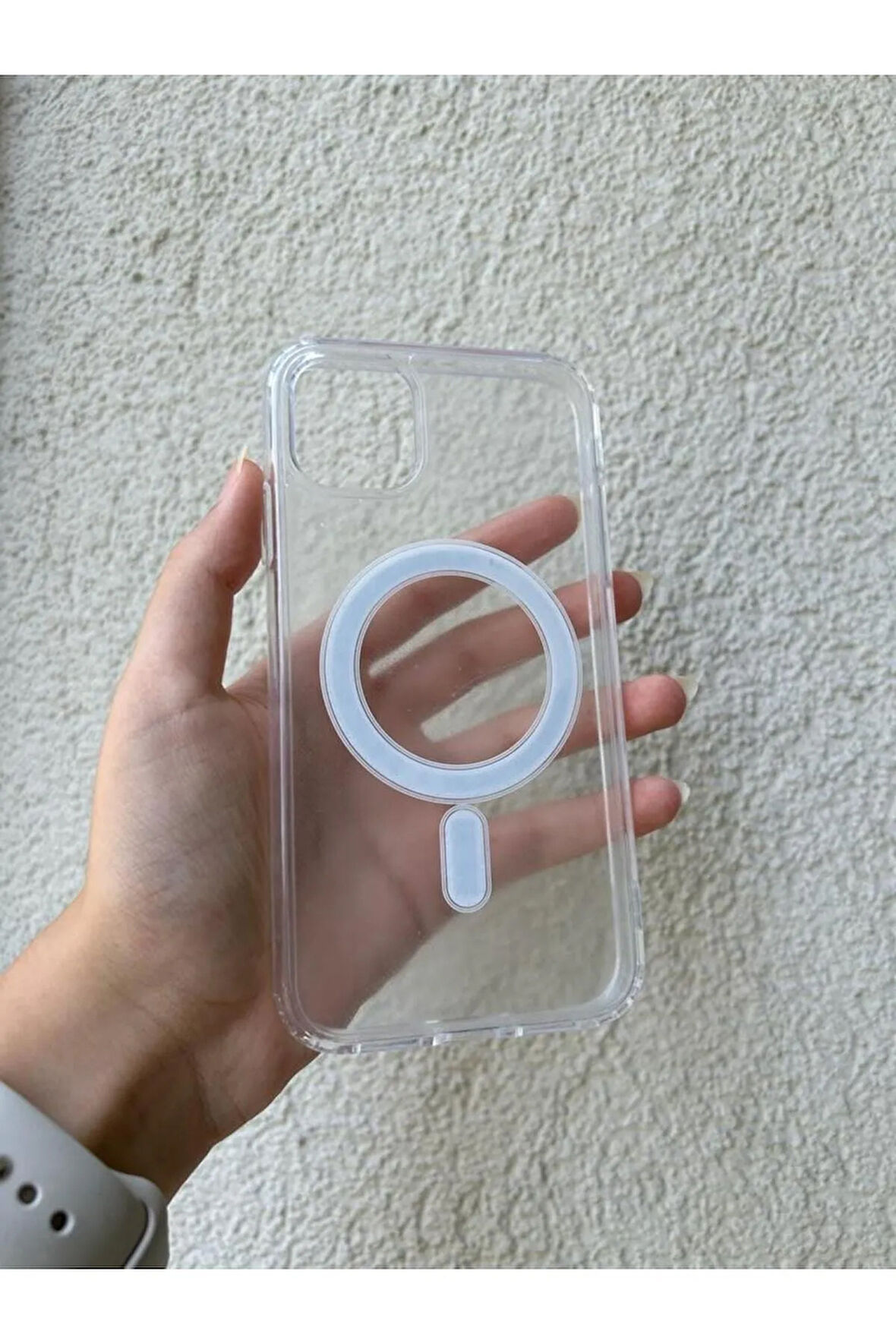 İPHONE 11 UYUMLU MAGSAFE MAGNETİC ŞEFFAF KILIF