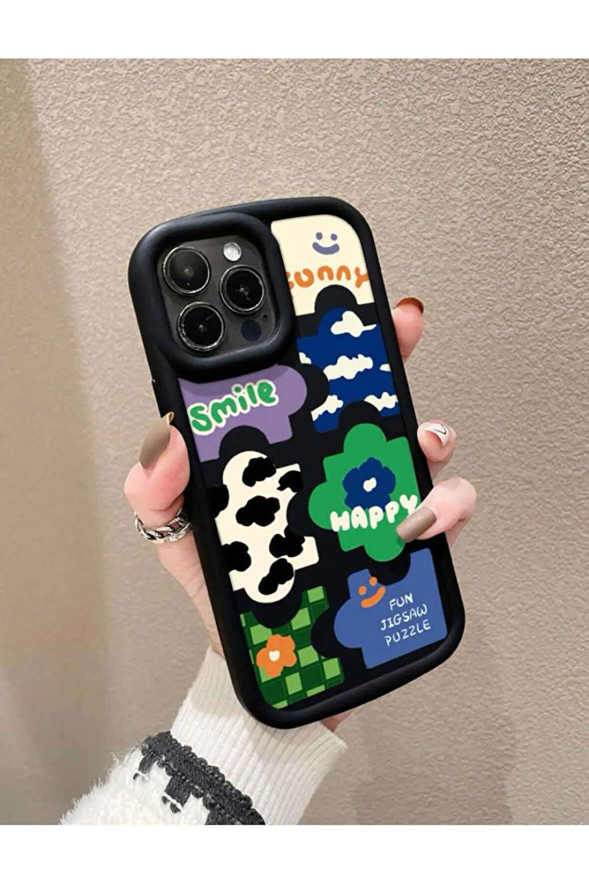 İPHONE 11 UYUMLU KARIŞIK DESENLİ SİLİKON KILIF