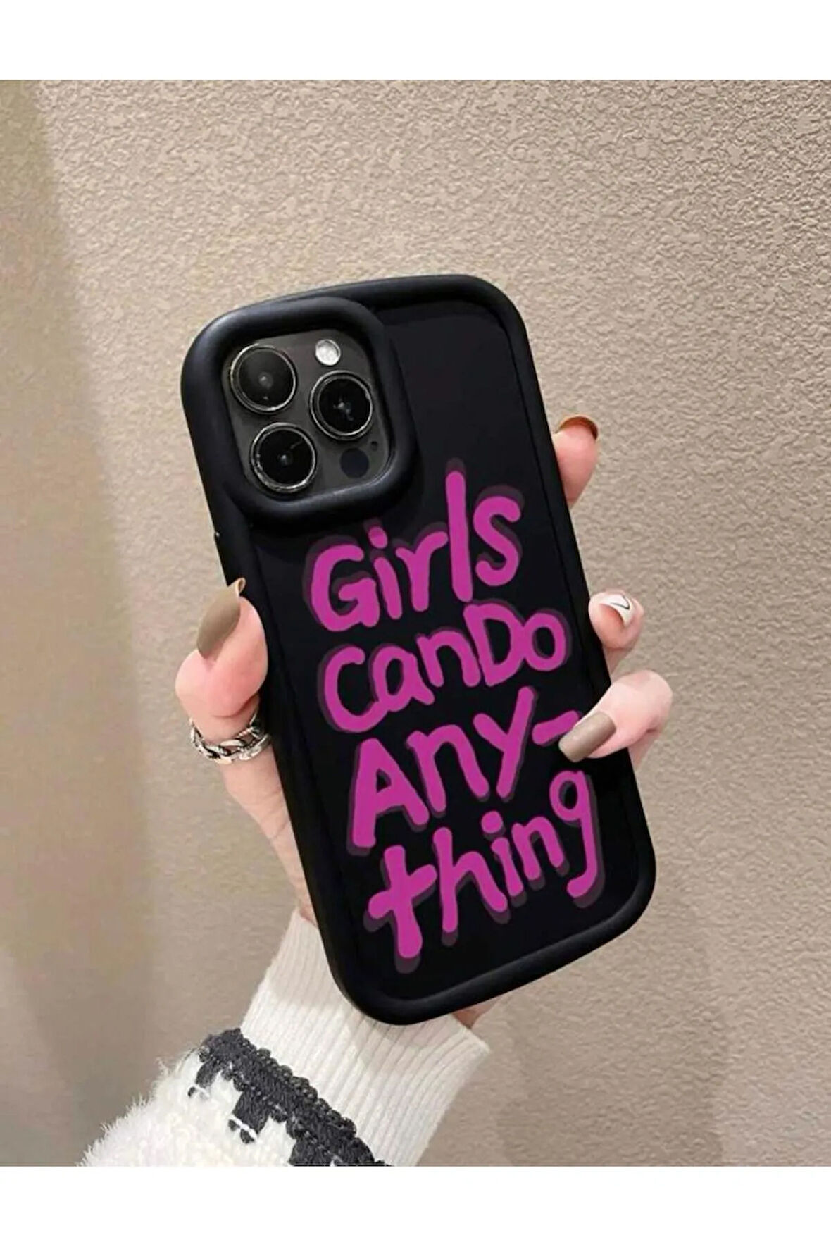 İPHONE 14 UYUMLU YAZI TEMALI SİLİKON KILIF