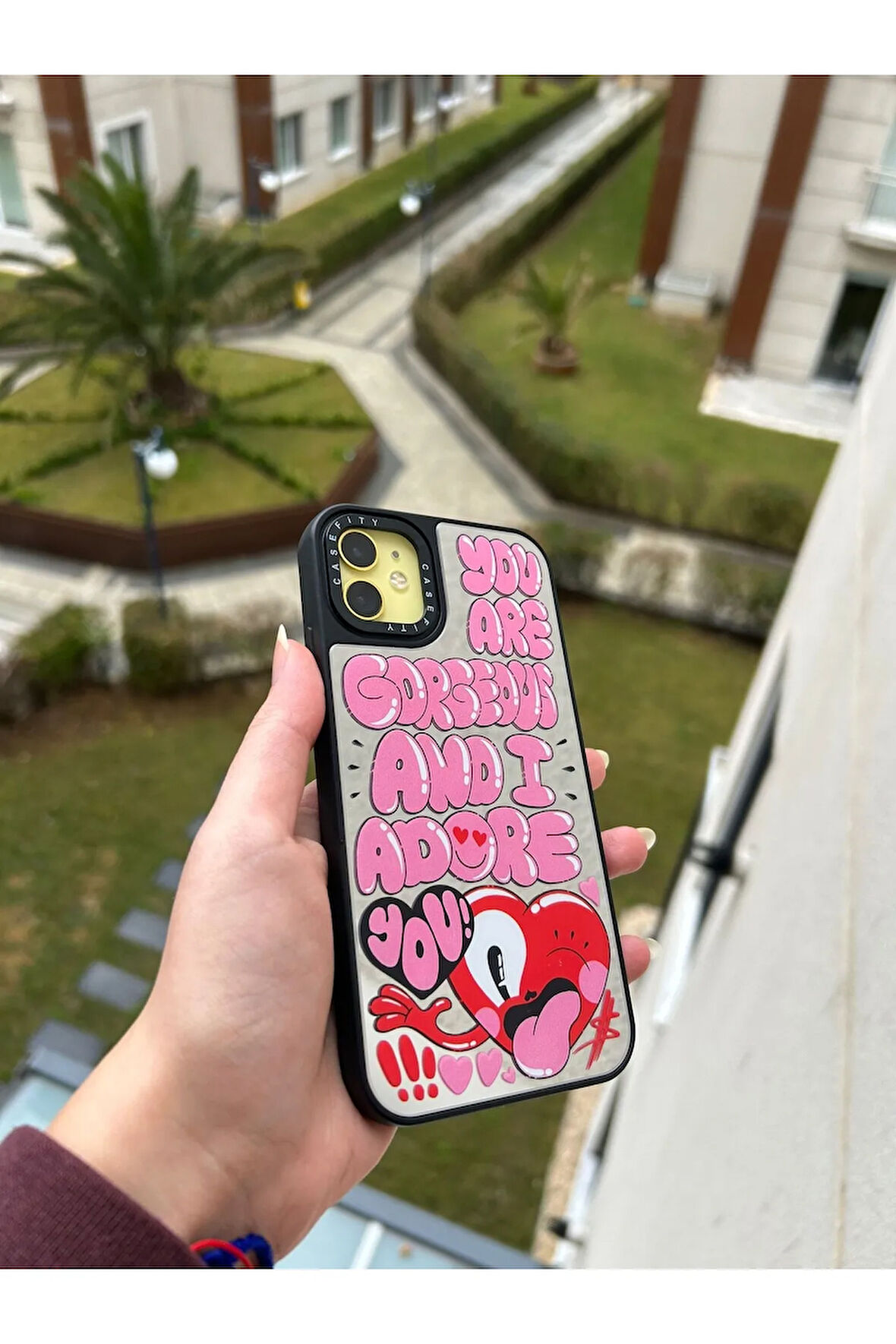 İPHONE 11 UYUMLU DESENLİ AYNALI KILIF