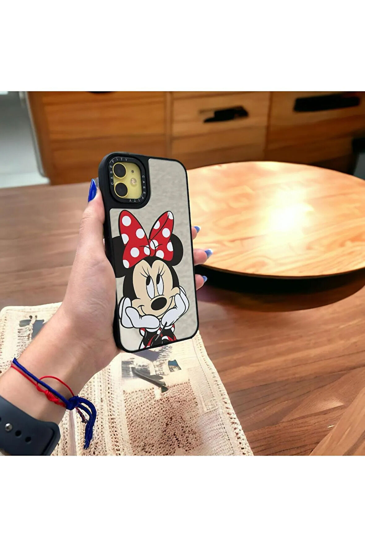İPHONE 11 UYUMLU DESENLİ AYNALI KILIF